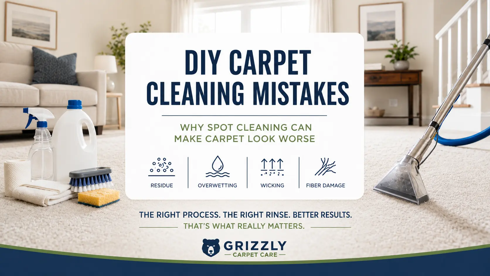 DIY Carpet Cleaning Mistakes