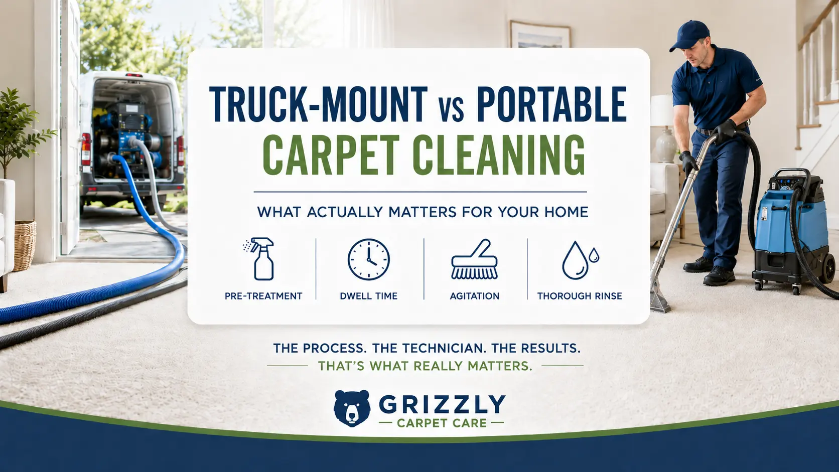 Truck-Mount vs Portable Carpet Cleaning